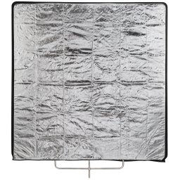 Quadralite flaga 60x75cm z wypełnieniem złoty/srebrny/biały/czarny