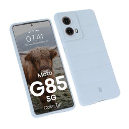 Bizon Tur do Motorola Moto G85 5G Light Blue