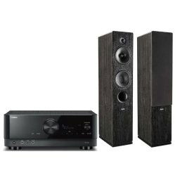 Yamaha MusicCast RX-V6A Czarny, Indiana Line Tesi 561 Czarny
