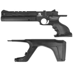 Wiatrówka Pistolet PCP Reximex RP 4,5 mm z regulatorem + akcesoria i etui