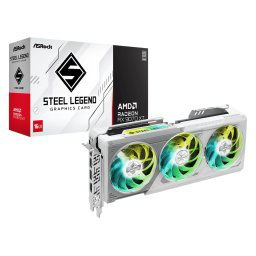 ASRock Karta graficzna Radeon RX 9070 XT Steel Legend 16GB