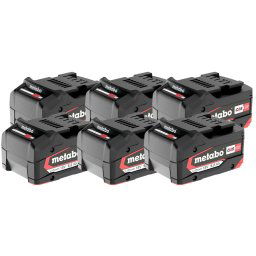 Metabo Akcesoria - Akumulator 18V Li-Power 5,2 Ah, 6 sztuk 625152000