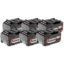 Metabo - Akumulator 18V Li-Power 5,2 Ah, 6 sztuk 625152000