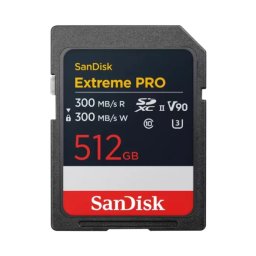 SANDISK Extreme PRO SDXC 512GB 300MB/S V90