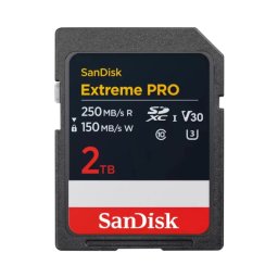 SANDISK Extreme PRO SDXC 2TB 250/150MB/S
