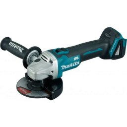 Makita - AKU szlifierka kątowa 18V 125 mm, 2x akumulator 5,0 Ah, ładowarka DGA506RTJ