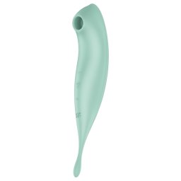 Satisfyer Twirling Pro - wibrator łechtaczkowy sterowany aplikacją (miętowy)