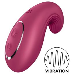 Satisfyer Dipping Delight - wibrator łechtaczkowy na akumulator (czerwony)
