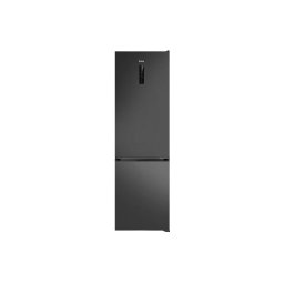 Amica FK3706E.2DFZXC (D) Pełny No Frost 200cm Komora świeżości Czarny Inox