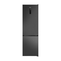 Amica FK3706E.2DFZXC (D) Pełny No Frost 200cm Komora świeżości Czarny Inox