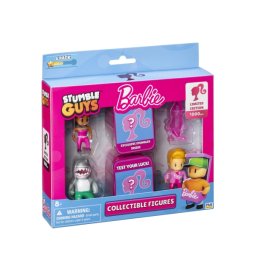 PMI Kids World Stumble Guys X Barbie Figures - 6 Pack Deluxe Box Ver.B