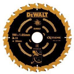 DeWALT Akcesoria - Brzeszczot 190 x 30 mm, 24 zęby DT10304