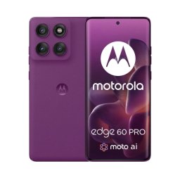 Motorola edge 60 Pro 12/512GB Funkcje AI 6,7" 120Hz 50Mpix Purpurowy