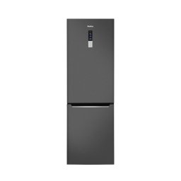 Amica FK3776.2DFZHC Pełny No Frost 200cm Czarny Inox