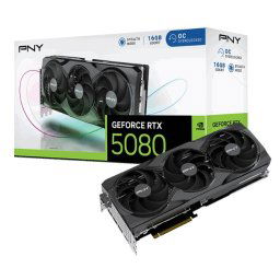 PNY Karta graficzna GeForce RTX5080 OC 3F 16GB 256-bit 960GB/s