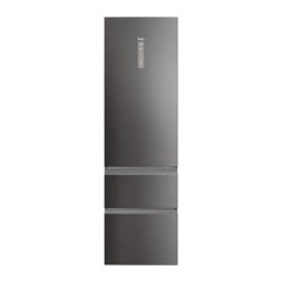 Haier Seria 5 HTW5620ENMP Funkcje AI Pełny No Frost 205cm Komora świeżości Zdalne sterowanie Dark Inox