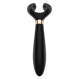 Satisfyer Endless Fun - wibrujący masażer dla par, wodoodporny, akumulatorowy (czarny)