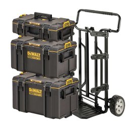 DeWALT - Zestaw wózków i 3 walizki narzędziowe Tough System 2.0 DWST83401-1