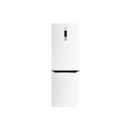 Amica FK3606D.2DFWi (E) Pełny No Frost 185,5cm Szuflada z kontrolą wilgotności Biały Inox
