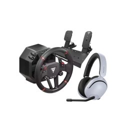 Thrustmaster T598 Direct Axial Drive do PC, PS4, PS5 Force Feedback + Słuchawki Sony INZONE H5 Biały