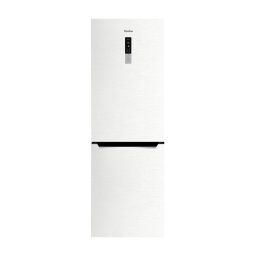 Amica FK3606D.2DFWi (E) Pełny No Frost 185,5cm Szuflada z kontrolą wilgotności Biały Inox