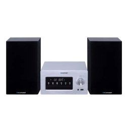 Blaupunkt MS70BT 140W Bluetooth Radio FM Srebrny