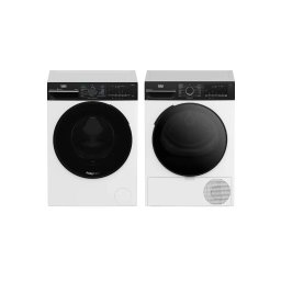 Beko pralka bPro700 B7WFU69418WB ES EnergySpin 9kg 1400obr/min + suszarka b300 BM3T49249WBDC 58,6cm 9kg