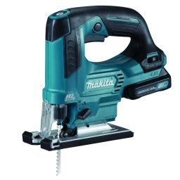 Makita - Wyrzynarka akumulatorowa 12V, 2x Li-ion CXT 2,0 Ah, ładowarka JV103DSAJ