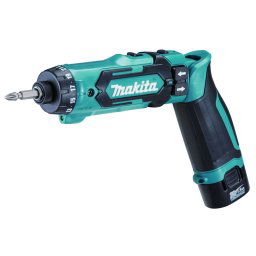 Makita Narzędzia - Akumulatorowa wiertarko-wkrętarka 7,2V, 2x akumulator 1,5 Ah Li-Ion, ładowarka DF012DSE