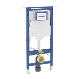Geberit Duofix - Elementy montażowe do WC wiszącego, do instalacji pomiędzy ścianami bocznymi, wysokość 1,12 m 111.355.00.6