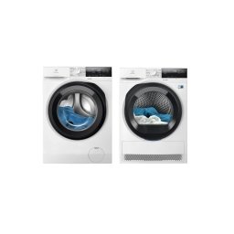 Electrolux pralka 700 SteamCare EW7F3482P 8kg 1400 obr/min + suszarka 700 DelicateCare EW7DEU385AP 63,8cm 8kg