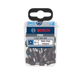 Bosch Akcesoria - Zestaw bitów PH2, 25 szt. 2607002803