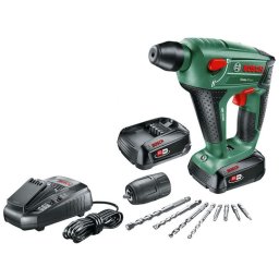 Bosch - Młotowiertarka akumulatorowa 18V, 2x akumulator 2,5 Ah, ładowarka 0603952327