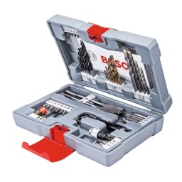 Bosch Narzędzia - 49-częściowy zestaw bitów i wierteł Premium X-Line 2608P00233