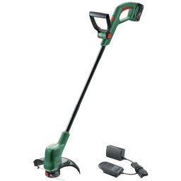 Bosch - Podkaszarka akumulatorowa 18V, zasięg cięcia 23 cm, 1x akumulator 2,0 Ah Li-Ion, ładowarka 06008C1A03