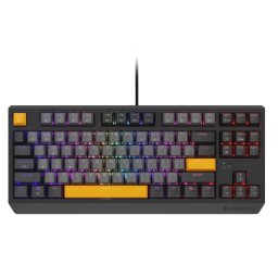Genesis Thor 230 TKL Naval Blue Positive US RGB Outemu Panda Szary