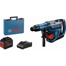 Bosch Narzędzia - Młotowiertarka akumulatorowa 18 V SDS Max, 2x akumulator 12,0 Ah ProCORE, ładowarka 0611913002