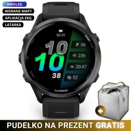 Garmin Forerunner 970 Carbon Grey tytanowy smartwatch GPS EKG 010-02969-10 + GRATIS PUDEŁKO! ★ AUTORYZOWANY SKLEP | Raty 0% | PayPo | ZWROT DO 365 DNI • POLECANA OFERTA ✓