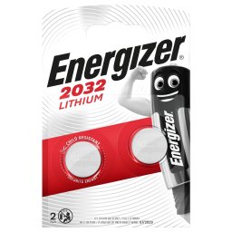 Energizer - bateria guzikowa - CR2032 - 2 sztuki