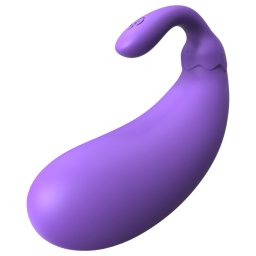 Sex HD - wibrujące jajko w kształcie bakłażana (fioletowe)