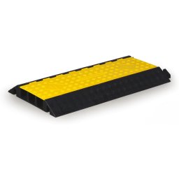 B2B Partner Najazd kablowy na 3 kable, długość 0,9 m, szerokość 500 mm, 3 otwory 65x65 mm