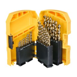 DeWALT Akcesoria - 29-częściowy zestaw wierteł do metalu Extreme 2 HSS-G DT7926