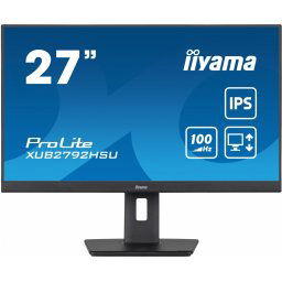 IIYAMA Monitor ProLite XUB2792HSU-B6 27 cali IPS,HDMI,DP,100Hz,SLIM,4xUSB3.2,PIVOT, HAS(150mm),2x2W