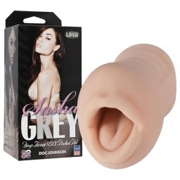 Sasha Grey - masturbator oralny - realistyczna pochwa - silikon