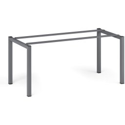B2B Partner Podstawa stołu SQUARE, 1600 x 800 x 725 mm, czarny