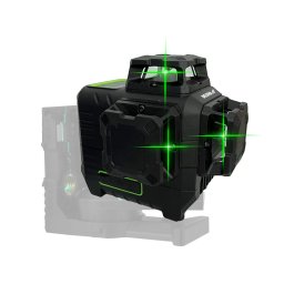 DEDRA MULTILASER 3D MC0907 laser krzyżowy zielony diody SHARP poziomica laserowa