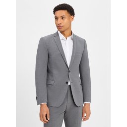 Finshley & Harding kurtka modułowa - Steven Mężczyźni Modern Fit szary, 26