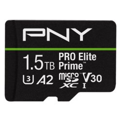 PNY microSDXC PRO Elite Prime 1,5TB 200/150 MB/s V30 A2