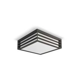 Philips myGarden - Zewnętrzna lampa sufitowa 26x26 cm, E27, antracyt 915005382401