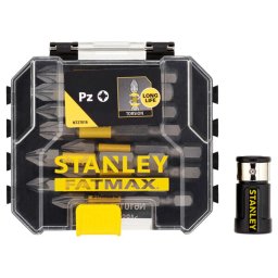 Stanley Akcesoria - 10-częściowy zestaw bitów PZ, z tuleją STA88565-XJ